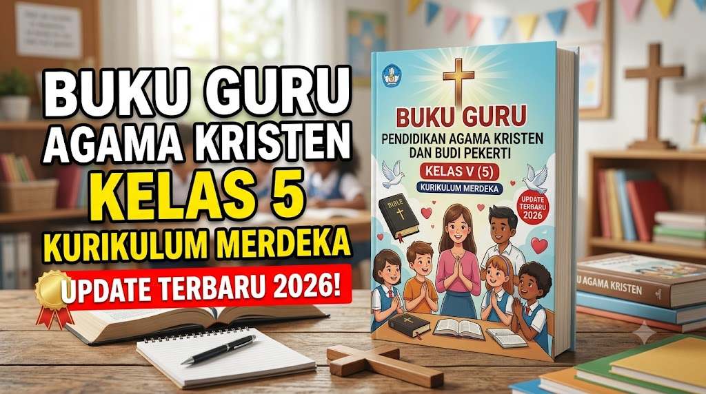 Buku Guru Agama Kristen Kelas 5 Kurikulum Merdeka Update Terbaru 2026