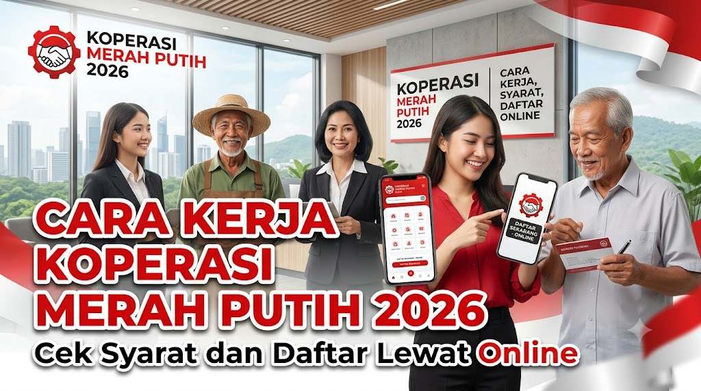 Cara Kerja Koperasi Merah Putih 2026, Cek Syarat dan Daftar Lewat Online
