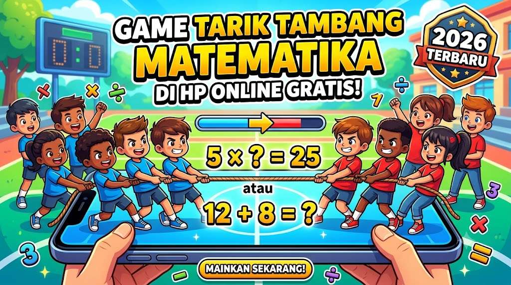 Game Tarik Tambang Matematika di HP Online Gratis Terbaru 2026