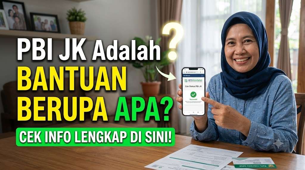 PBI JK Adalah Bantuan Berupa Apa, Cek Info Lengkapnya Disini