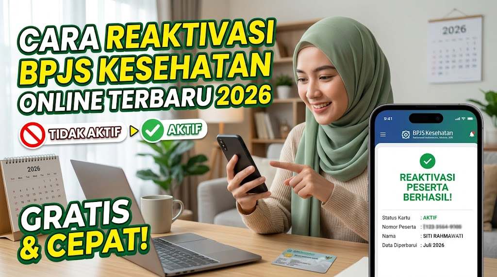 Cara Mengaktifkan BPJS Kesehatan yang Sudah Tidak Aktif Secara Online Terbaru 2026