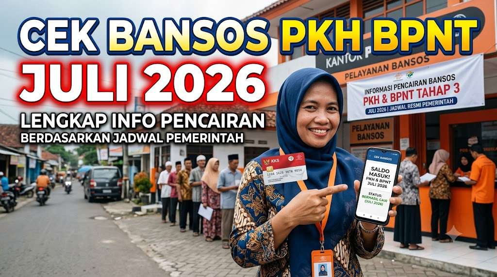 Cek Bansos PKH BPNT Juli 2026 Lengkap Info Pencairan Berdasarkan Jadwal Pemerintah