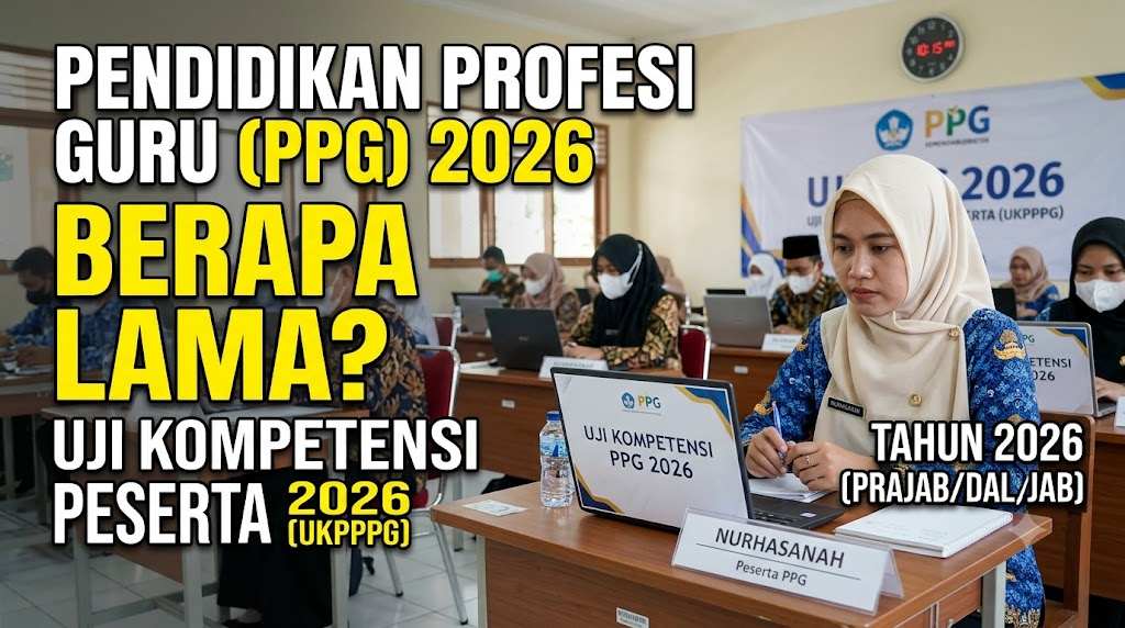 Pendidikan Profesi Guru Berapa Lama Uji Kompetensi Peserta 2026